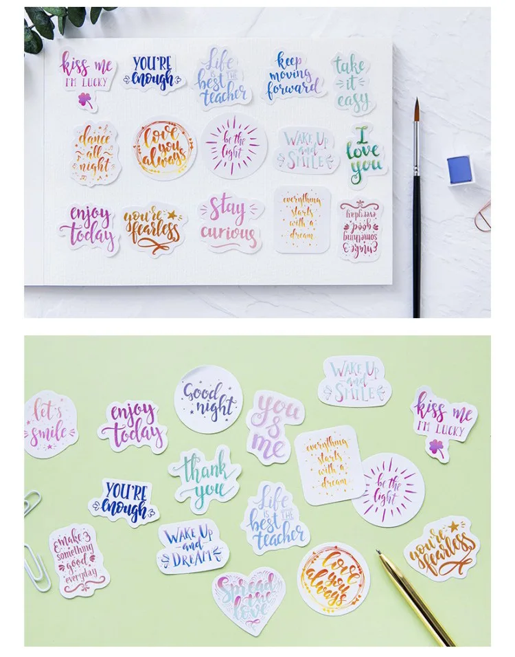 Японский дневник бумажная этикетка спасибо маленькие милые наклейки Скрапбукинг пользовательские хлопья канцелярские принадлежности для учителя