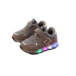 Новинка 2019 года световой спортивная обувь корзина Led светящаяся обувь для детей обувь для мальчиков с подсветкой красовки tenis infantil