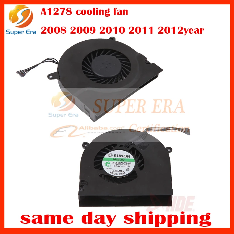 

perfect testing original for macbook A1278 cooler fan A1342 CPU cooling fan MB466 MB470 MB990 MB991 2008-2012year