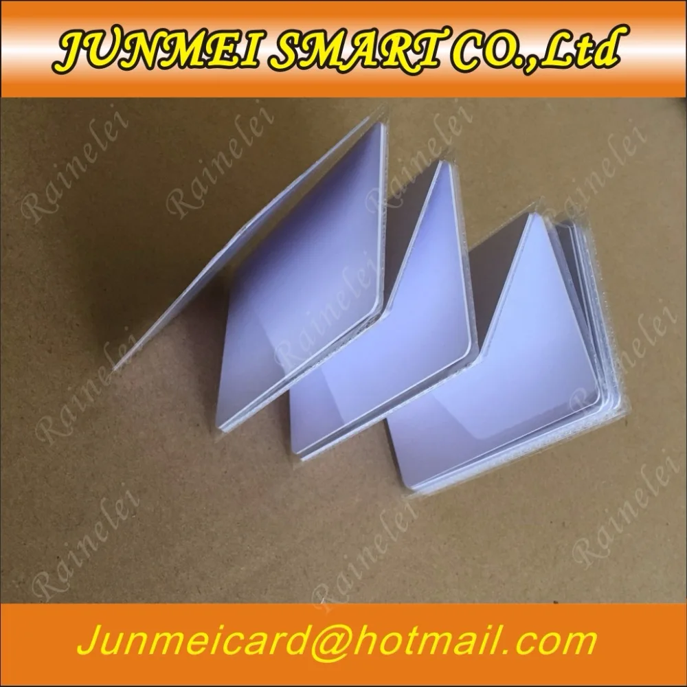 1000 шт./лот nfc 1k S50 пустая карта тонкая ПВХ Карта RFID 13 56 МГц ISO14443A IC умная карточка fudan