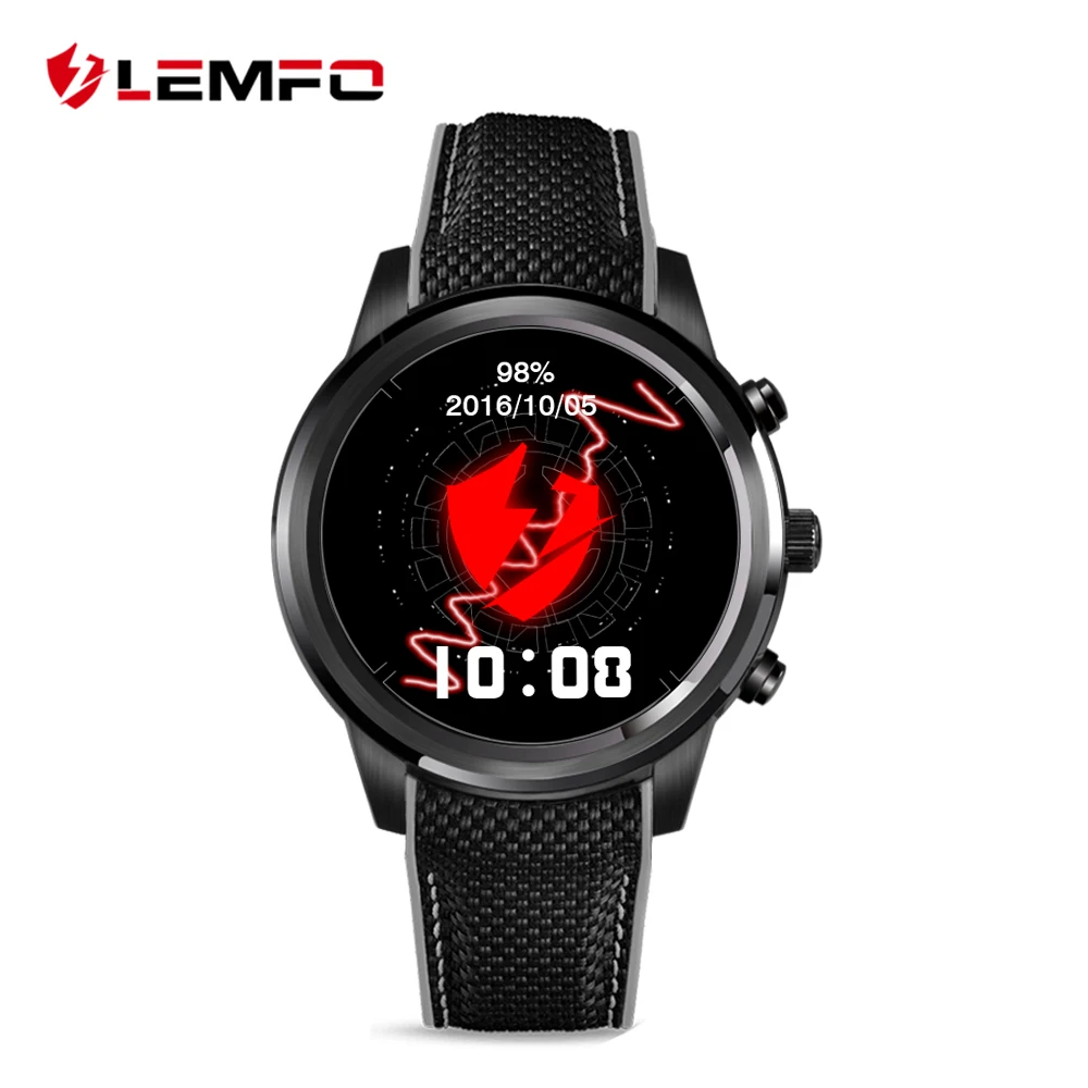 LEMFO LEM5 Смарт часы для Для мужчин sim карты gps Смартфон Android 5 1 Smart Электроника Часы ГБ