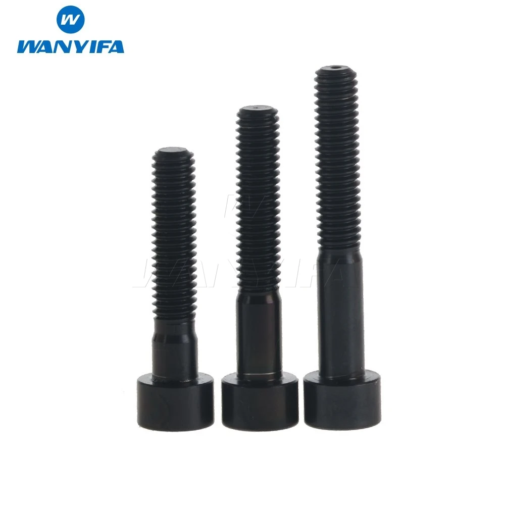 Titanium Bolts Wanyifa Titanium Ti Bolts M6 x 10 15 16 18 20 25 30 35 40 45 50 55 60 65mm Screw Bicycle Headset Brake