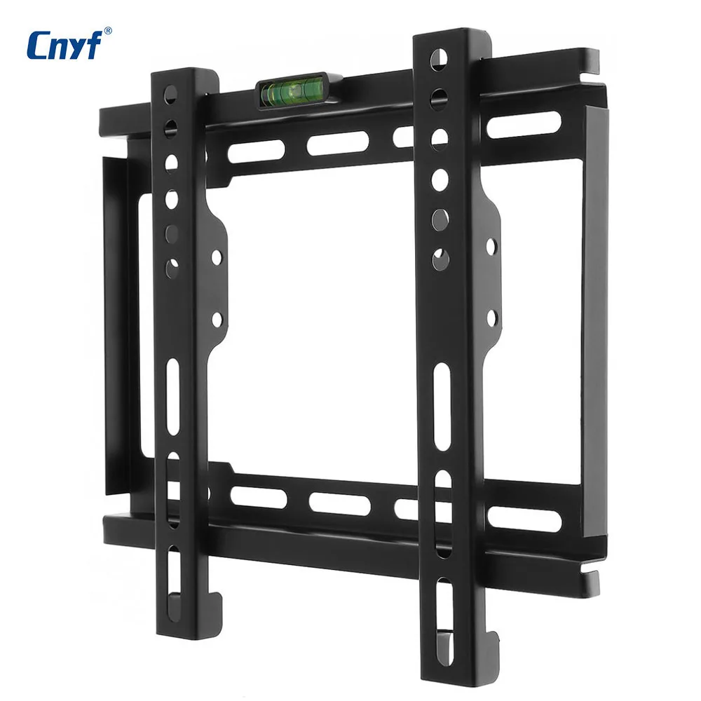 Universal TV Wall Mount Bracket LCD LED Frame Holder with Level Standard for Most 12 to 37 Inch HDTV Flat Panel TV