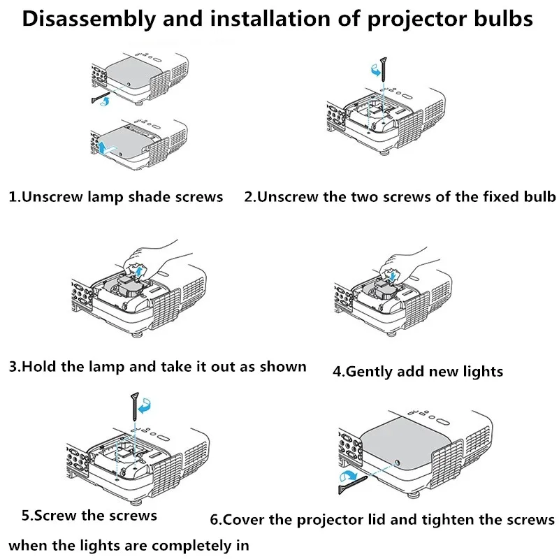 ZRLAMPS EC. J2101.001 лампой для XD1250P XD1170 XD1170D XD170D DNX0503 XD127