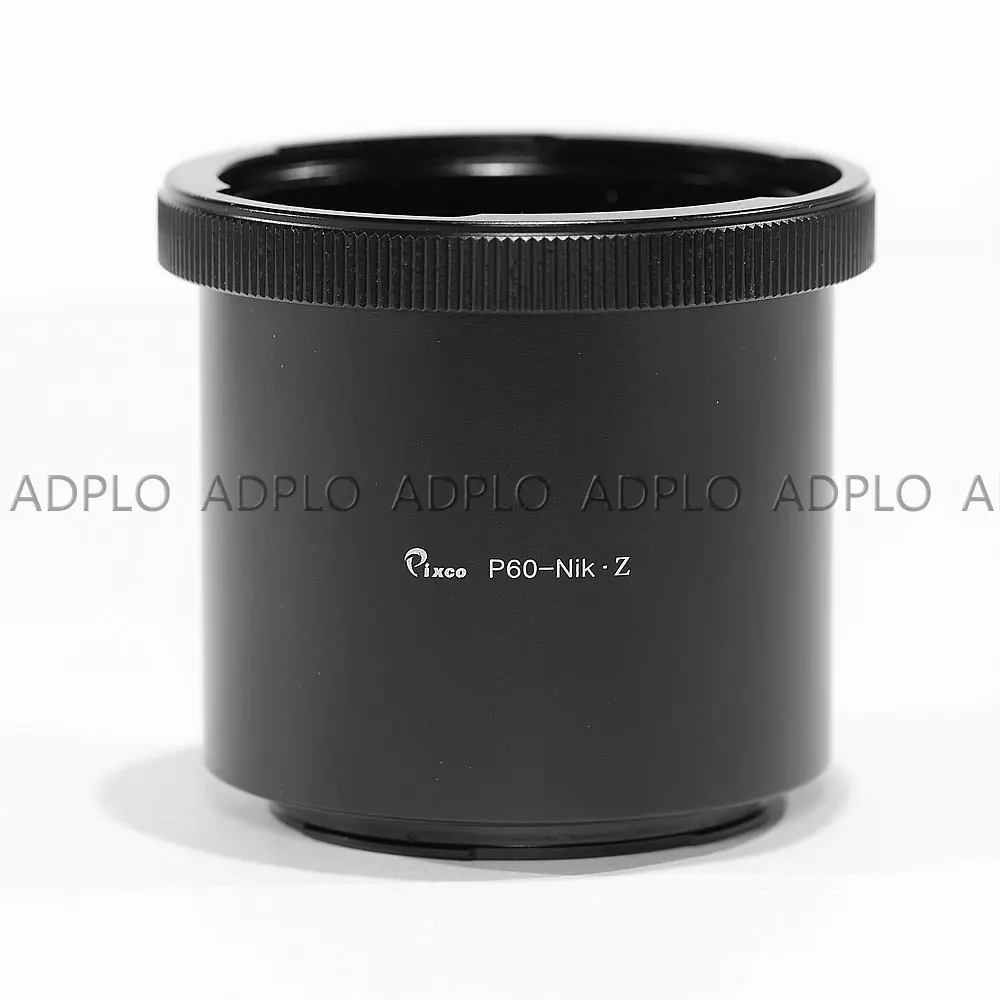 Adplo Vestito Per P60-Nik Z Lens Anello Adattatore Di Montaggio Per Pentacon 6/Kiev 60 Lens Per Nikon Z Montaggio Macchina Fotografica Nikon Z6 Nikon 