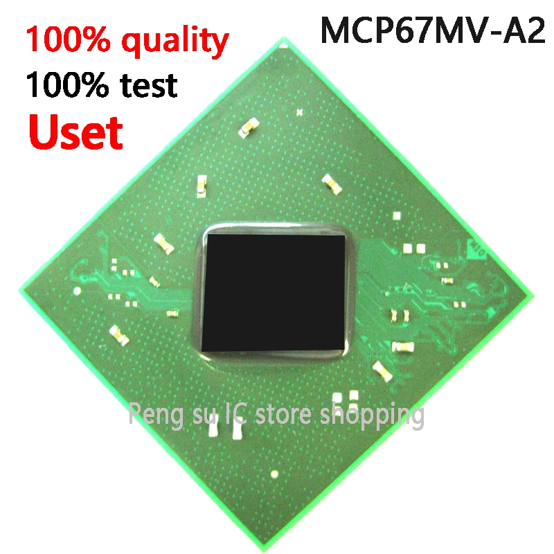 100% тест очень хороший продукт MCP67MV-A2 BGA MCP67MV A2 bga чип reball с шариками - Цена: 1 203,33 руб.