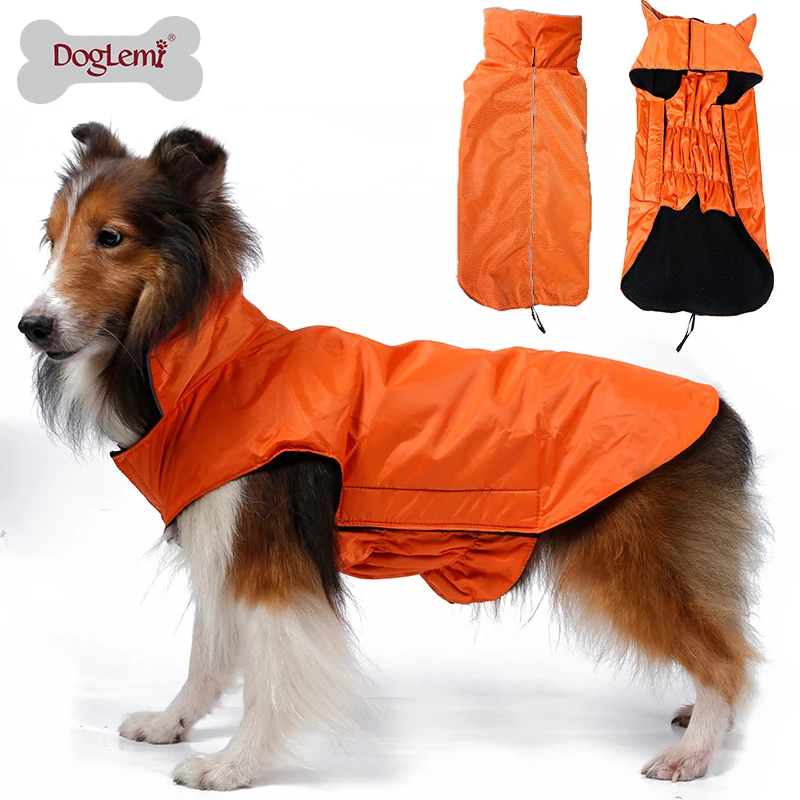 Buy DogLemi Pet Shop Waterproof Fleece Dog Raincoat