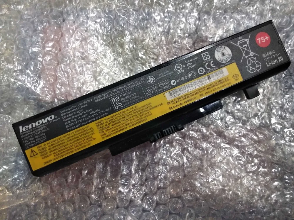 

New genuine Battery for LENOVO B580 B590 B595 B5400 IdeaPad Y570 Y580 V380 V385 V580 v480 V490 V580c V560 B560 M480 M495 48WH
