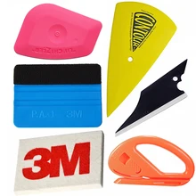 

3M Felt Wrap Squeegee Lil Chizler Snitty Cutter Go Corner squeegee Conquerer Wool Squeegee Vinyl installing tool Kit