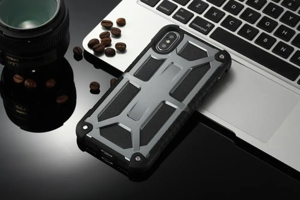 R-JUST for iphone x case silicone original TPU dirt-resistant Urban armor for iphone x case (4)