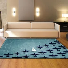 Современные 3D коврики с принтом мультяшных животных для спальни, детский игровой коврик, мягкая фланелевая пена с эффектом памяти, большой коврик для гостиной