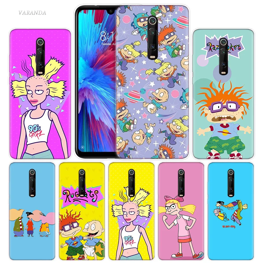 

Rugrats Amazing Case for Xiaomi Redmi Note 7 7S K20 Y3 GO S2 6 6A 7A 5 Pro MI Play 9T A1 A2 8 Lite Poco F1 Soft Casos Phone Bags