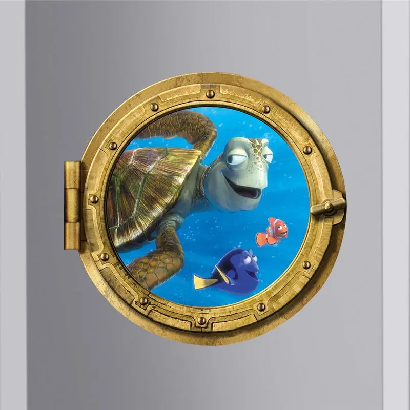 

Find Dory Nemo Sea Turtle Sealife Fish Wall Decals For Kids Room Decor Diy 3d Window Wall Stickers Art Removable