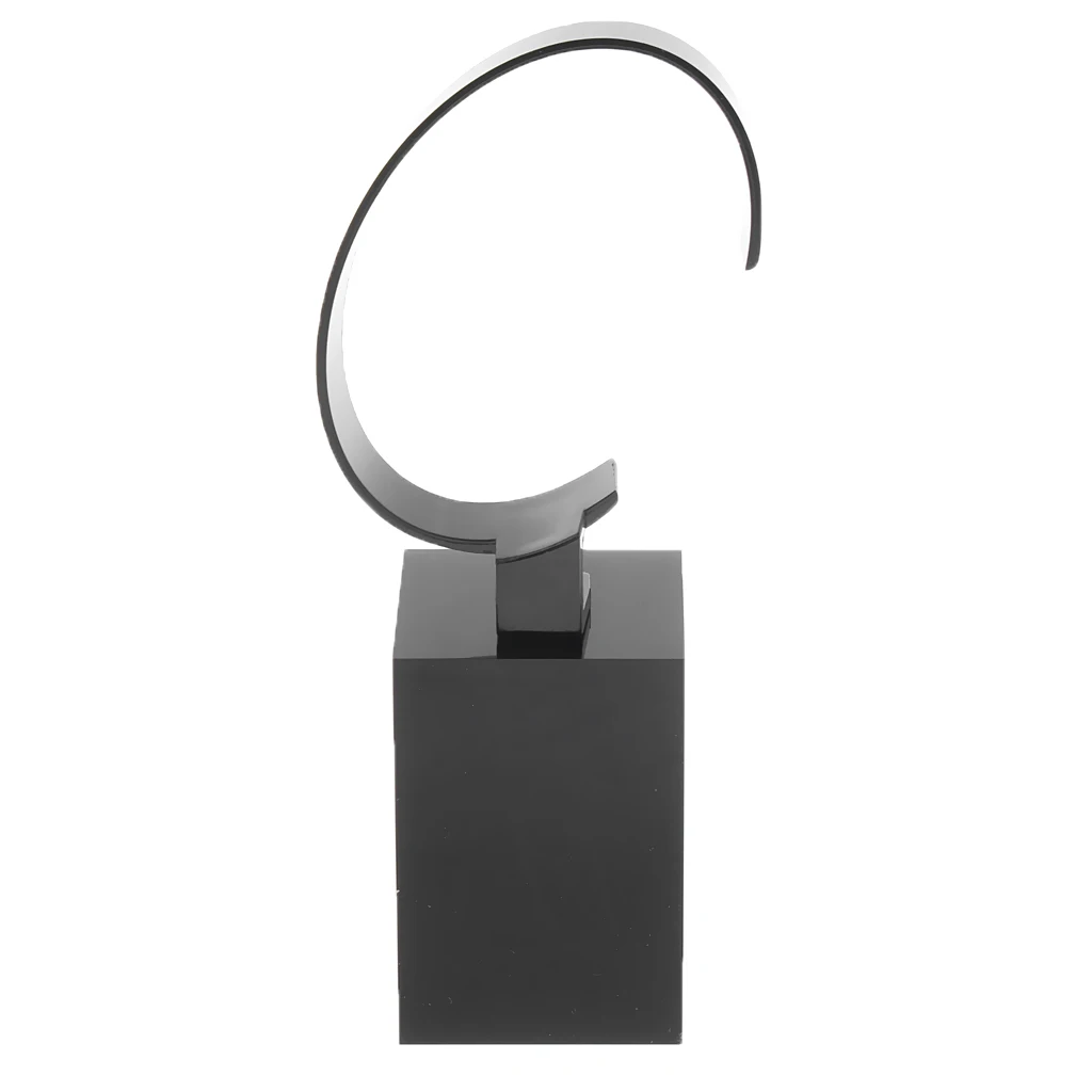 Подставка для ювелирных браслетов стенд-Стеллаж Держатель Витрина для домашнего использования магазина - Цвет: 6cm Black