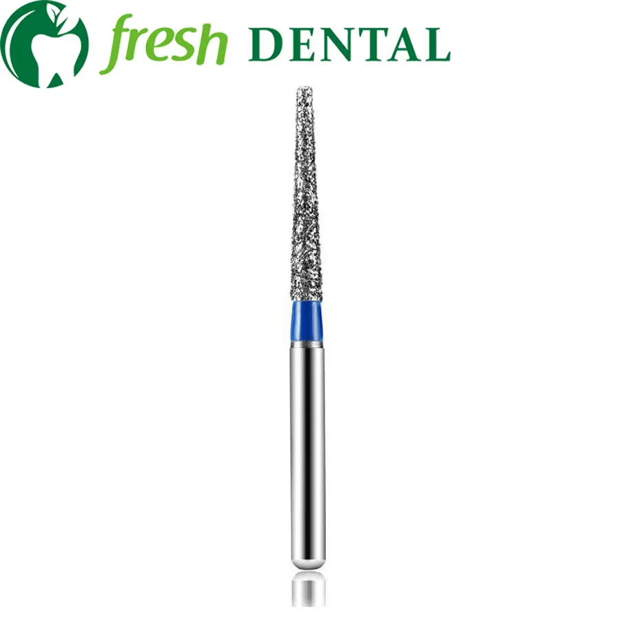 100PCS Dental Burs High Speed Low Speed bur standard blue code diamond