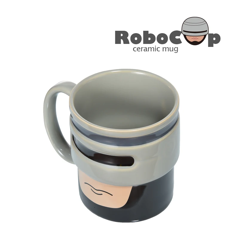 ULKNN классные классические RoboCop керамические кружки кружка герой чашки творческая