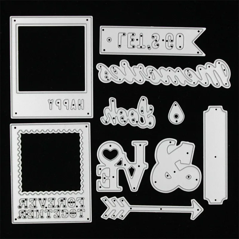 

New Label Metal Cutting Dies Stencils for DIY Scrapbooking/photo album Decorative Embossing DIY Paper Cards