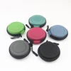 IKSNAIL Portable Case For Headphones Case Mini Zippered Round Storage Hard Bag Headset Box For Earphone SD Cards Charging Cable ► Photo 3/6
