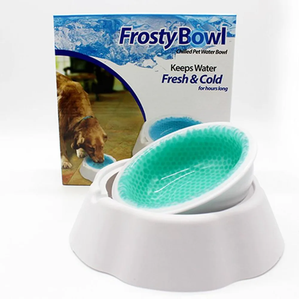 Buy Quick Cooling Dog Bowl Frosty Pet Bowls Cat Water