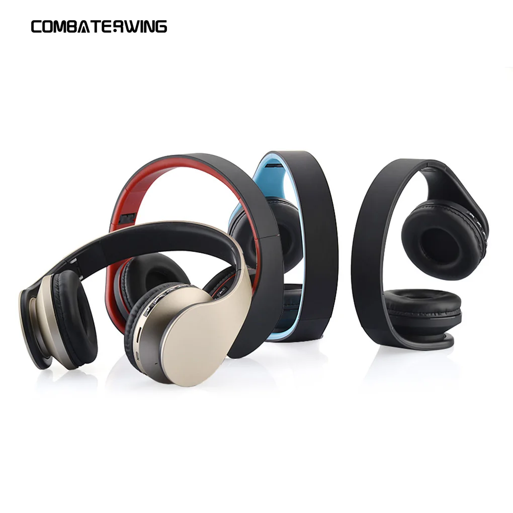 

BTH-811 Wired Bluetooth V3.0 Headsets Foldable Stereo Headphones Earphones Handsfree Headset with Mic For cell Phones Tablet PC