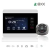 IHome5 4 pulgadas pantalla con wifi videollamada GSM mirilla 1080P Cámara sistema de intercomunicación timbre inalámbrico visor timbre SMS alarma de movimiento ► Foto 1/6