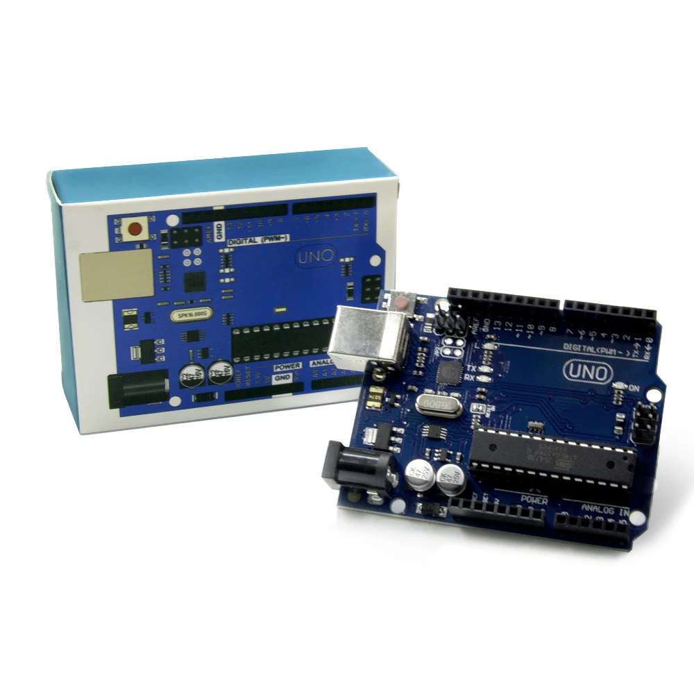 Умная электроника UNO R3 Mega328P CH340G макетная плата для Arduino Diy стартовый комплект