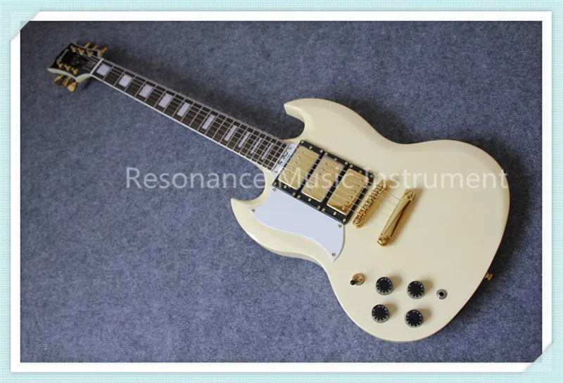 

China Custom Shop Mahogany Body & Neck Suneye SG Electric Guitar With Three Pickup For Sale