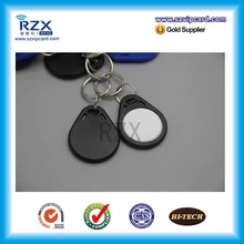 1000 шт. черный и белый 125 кГц T5577 RFID Метка близость смарт брелок с высоким качеством