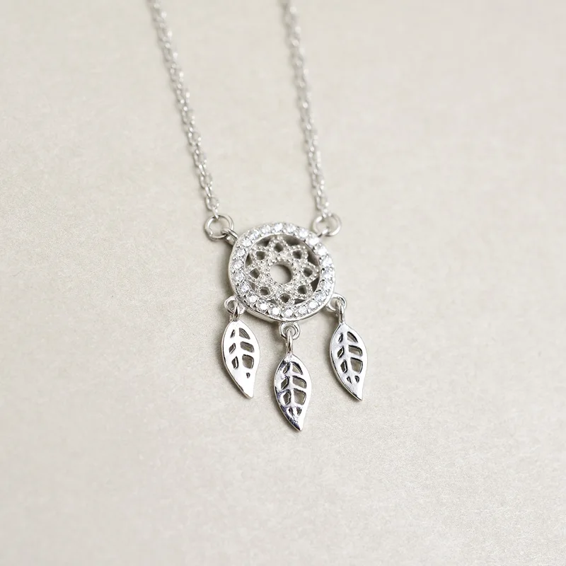 2018 hottest model dreamcatcher S925 silver necklaces QM-7297 | Украшения и аксессуары