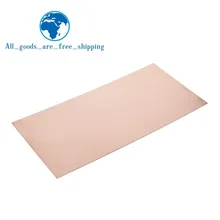 100x200x1,5 мм односторонняя медная плакированная пластина печатная плата Fr4 Ламинат