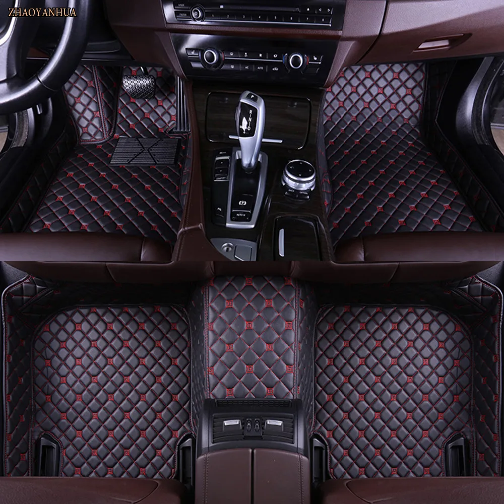 

Custom fit car floor mats for Toyota Camry RAV4 Mark X Crown Verso FJ Cruiser yaris L 5D carpet floor liner