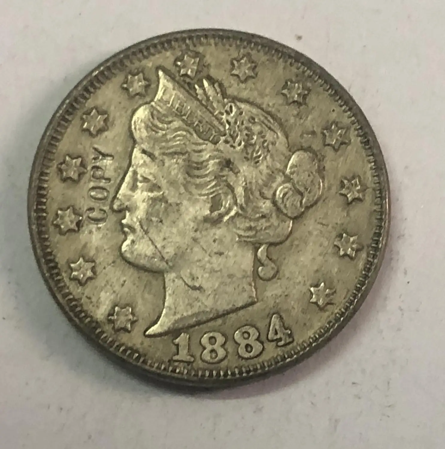 1841 индийский-британский 1 Mohur-Victoria. 9999 pure Gold Plated Имитация монеты
