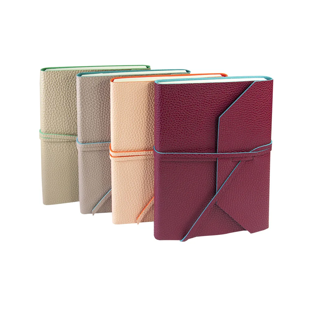 

Pella Chic Leatherette Notebook Undated Diary Bullet Journal Bujo