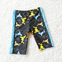 Прекрасный дизайн детские плавательные Мужские Шорты для купания высшего качества для мальчиков подростков детские шорты купальные для доски в виде синей рыбы детская Одежда для пляжа 3-12Year