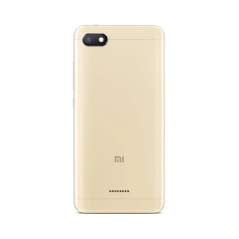 Оригинальная глобальная версия Xiaomi Redmi 6A 18:9 полный экран MTK Helio A22 MIUI 9 2GB 16GB 4G LTE AI