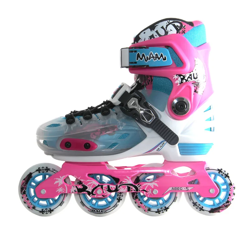 Baide child skating shoes adjustable skating shoes inline roller skates