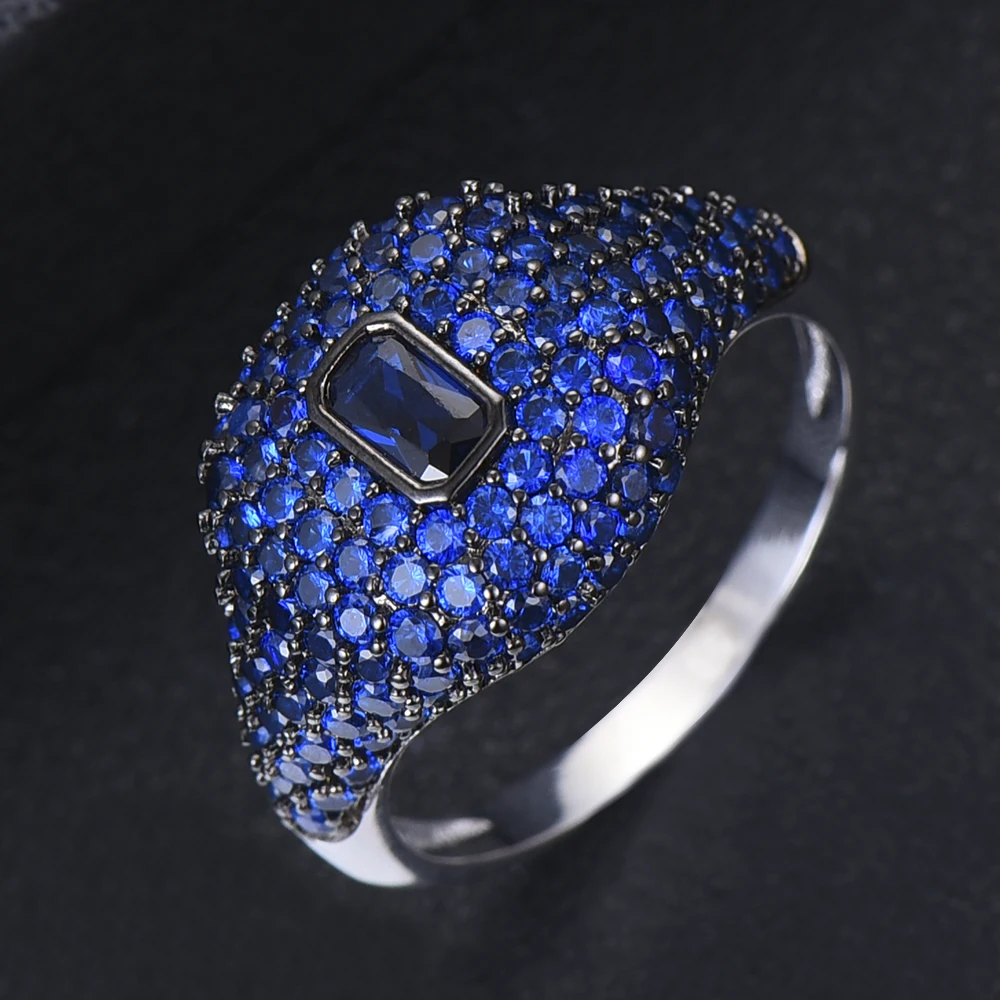 Diana Oval Blue Sapphire and Sparkling Diamond Ring in 18K Gold (1ct) –  Gemstone Jewelry Online Shop | Dubai Jewel Factory UAE