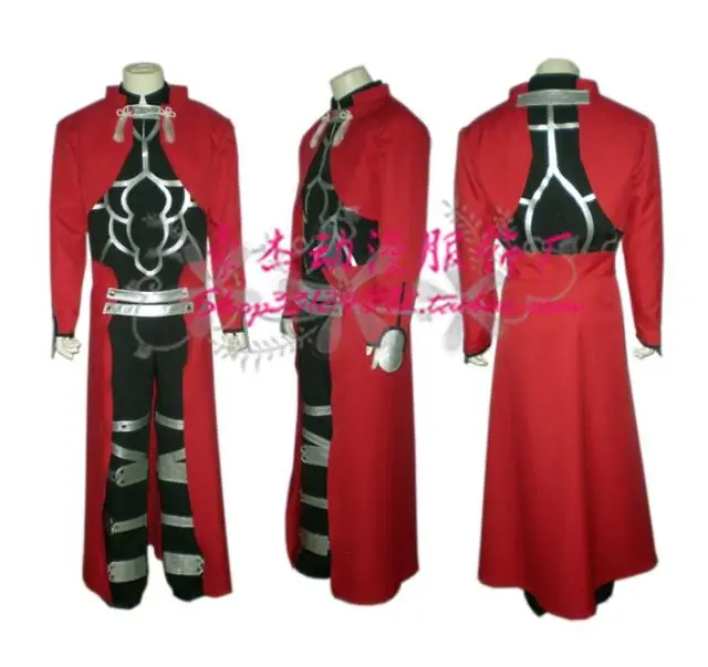 

2016 Fate Stay Night Archer Cosplay Uniform Suit Men's Halloween Full Set Costumes Custom Size