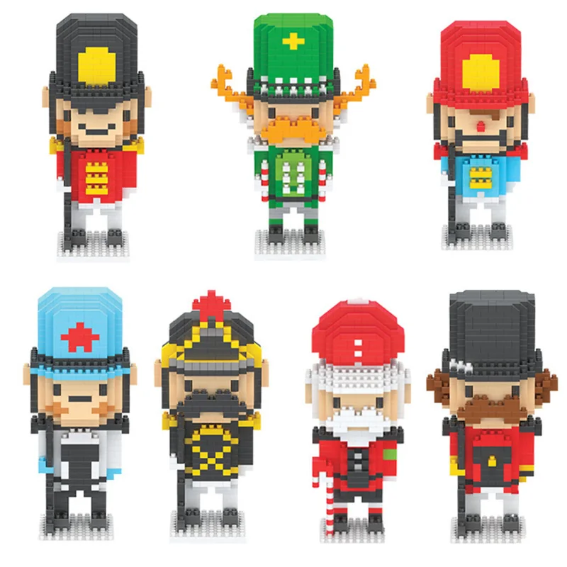 

5cm Miniature building blocks build soldiers Made of Plastic The Gift For Kids