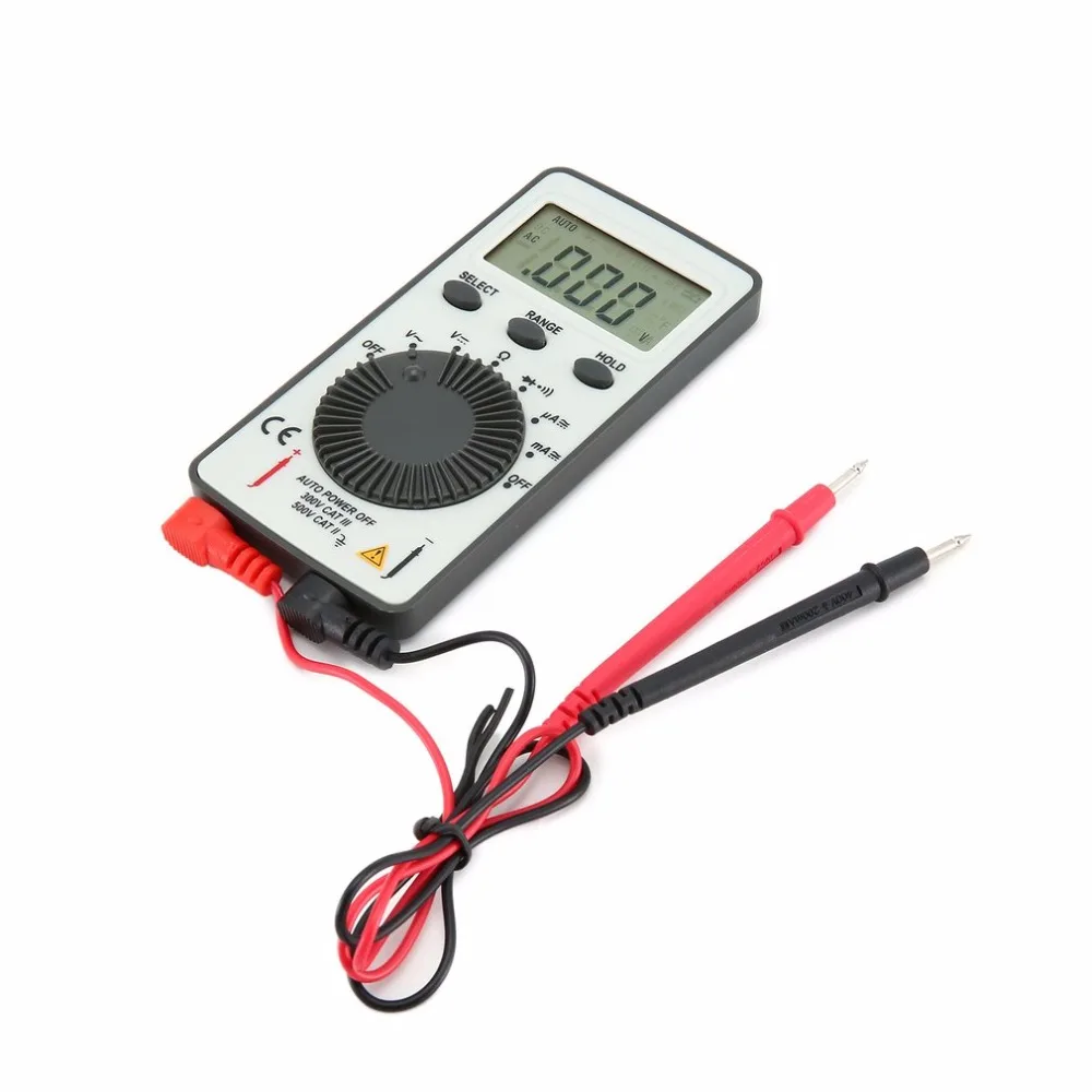 DT9210 1999 отсчетов карманный цифровой мультиметр AC/DC Напряжение Амперметр