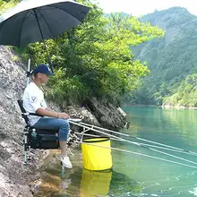 Складной рыболовный стул портативный рыболовный ящик светильник многоцелевой рюкзак пляжные стулья