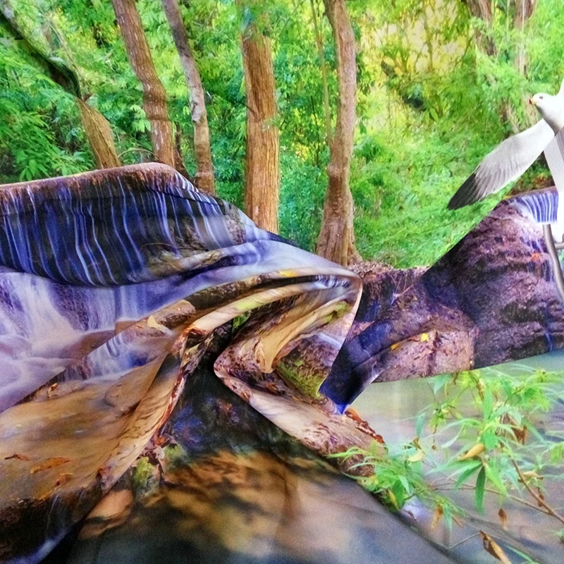 Красивый настенный гобелен ЛЕС красивый водопад Hd пейзаж пляжное полотенце природа протез росписи Полиэстер Ковер