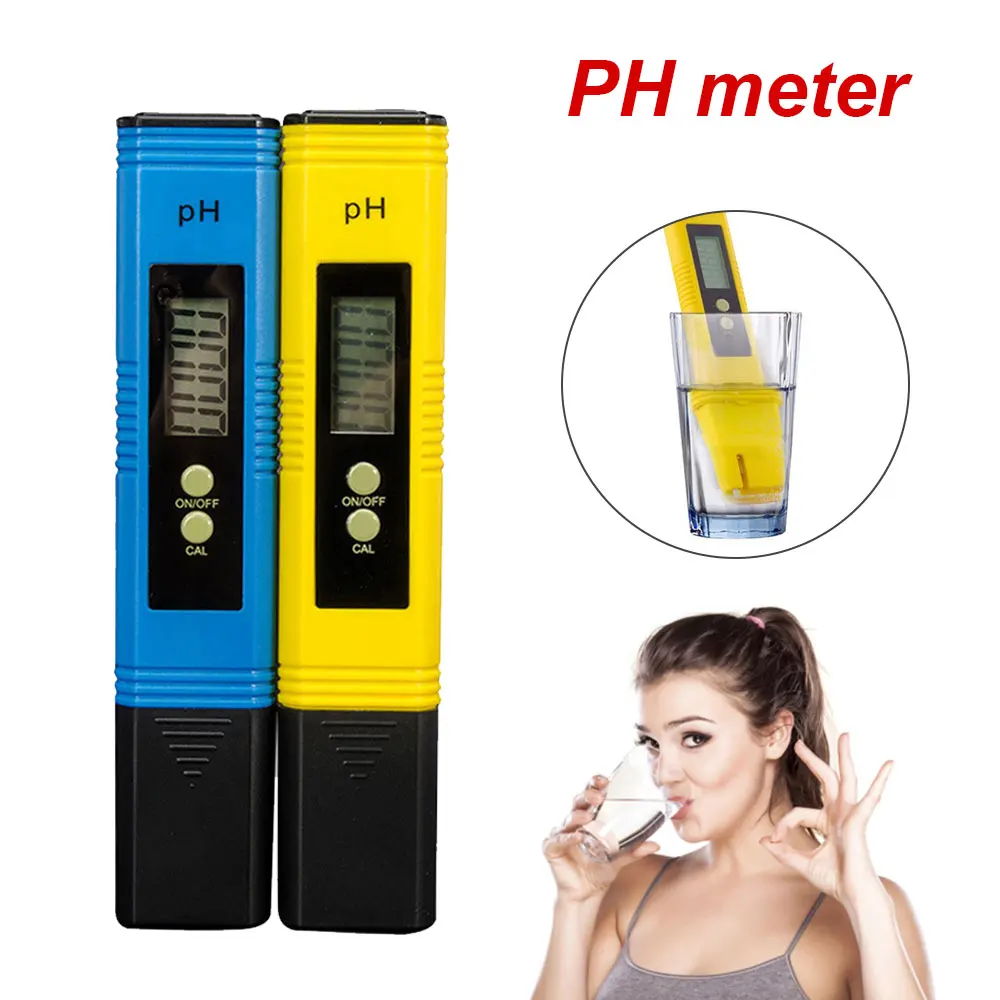 

PH Meter Plastic PH Test Pen Digital LCD Acidity Meter Aquarium Mercury Probe Water PH Value Tester Drop Shipping