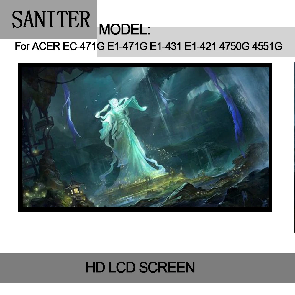 SANITER Apply to EC-471G E1-471G E1-431 E1-421 4750G 4551G  LCD Screen