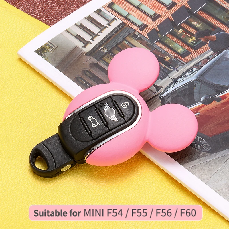 Автомобильный ключница чехол сумка для mini cooper s F54 F55 F56 F60 clubman countryman орнамент Packagepattern брелок