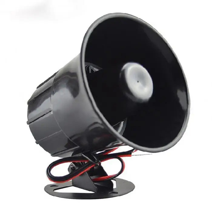 Outdoor DC 12V Wired Loud Alarm Siren Horn With Bracket For Home Security Protection System SD998