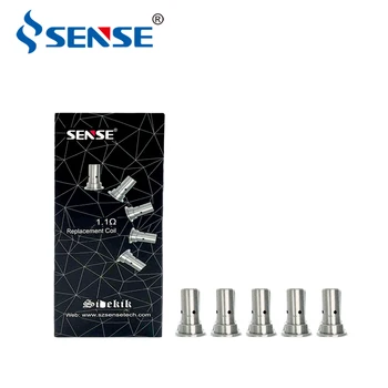 

5pcs Hot Original Sense Sidekik Replacement Coil 1.1ohm coil for Sense Sidekik Kit E-cigs Vape Accessories Coil Head