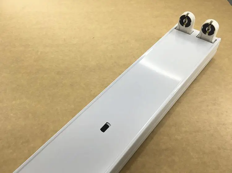 50 pcs double 1.2m length T8 LED tube holder bracket split support tube