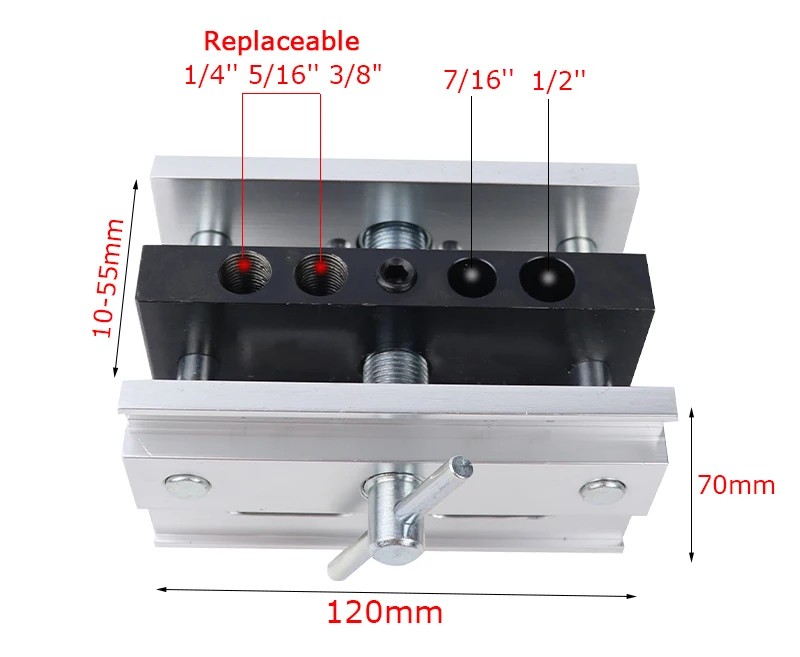 Самоцентрирующаяся дюбельная система 1/4 ''3/8'' 5/16 ''прямая Дырокол перфоратор локатор джиг бытовой деревообрабатывающий инструмент