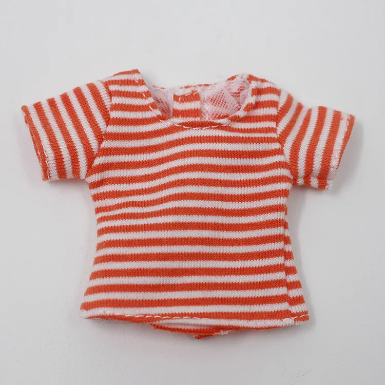 ICY DBS Blyth doll bjd neo Interlace T-shirt small clothes doll toy gift 7